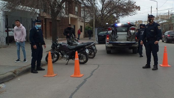 Operativo de saturación en barrio Lamadrid