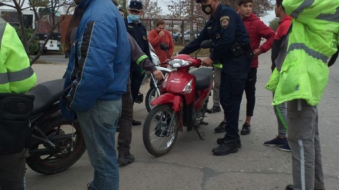 Operativo de saturación en barrio Lamadrid