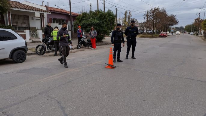 Operativo de saturación en barrio Lamadrid