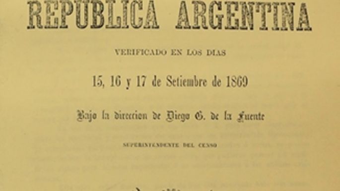 Hace 153 años, el país tenía 1.830.214 habitantes
