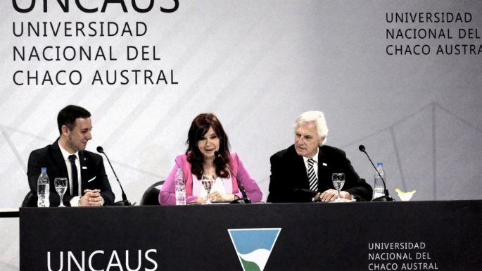 Cristina Fernández de Kirchner: "No hay pelea sino debate de ideas"