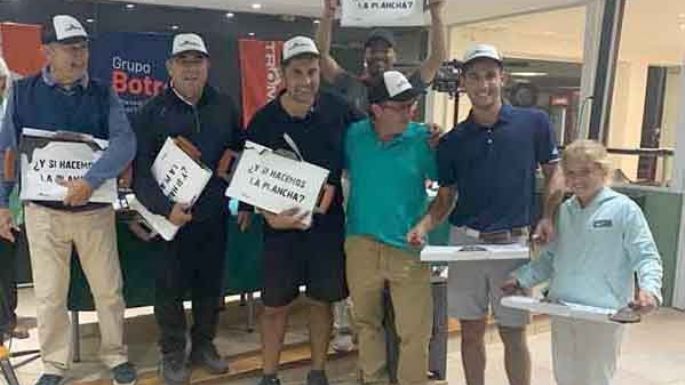 Stefano Scardeletti en un torneo de golpes bajos y puntos altos