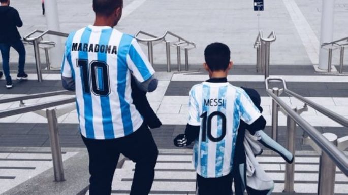 Miles de argentinos llegaron a Londres para alentar a la Scaloneta