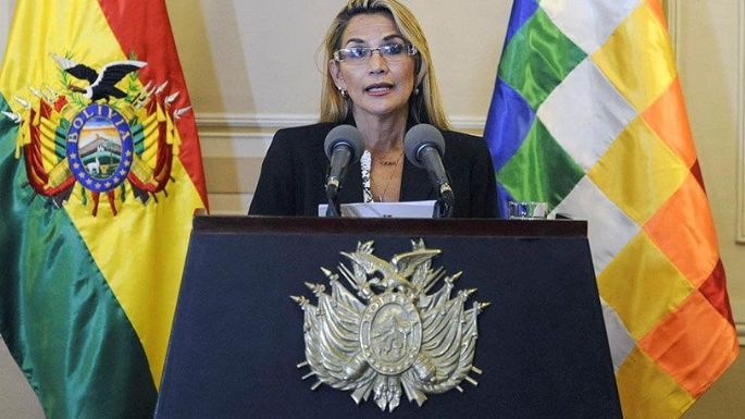 Diez años de prisión para Jeanine Áñez