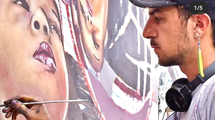 “Siento que las paredes dicen lo que está sucediendo en la ciudad”