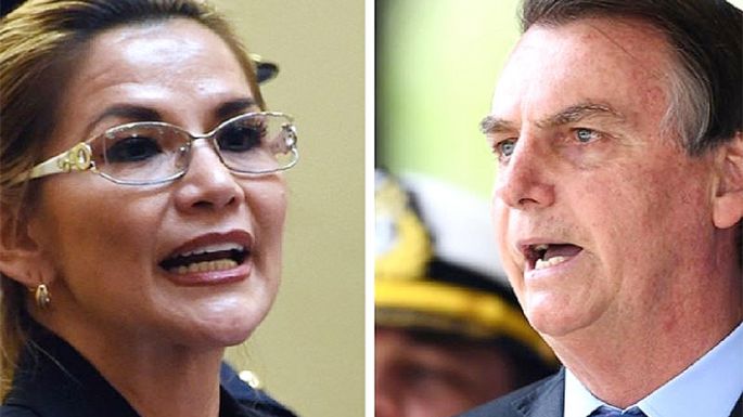 Bolsonaro se comparó con Añez y atacó a la Justicia