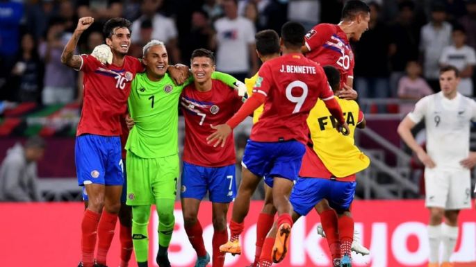 Costa Rica le ganó a Nueva Zelanda y clasificó al Mundial de Qatar