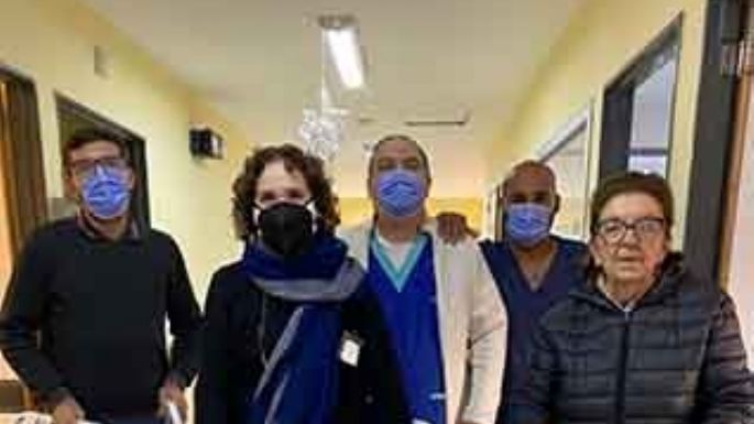 Acercando ayuda al Pasteur