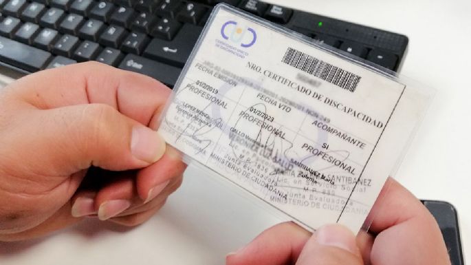 Prorrogarán por un año el vencimiento del Certificado Unico de Discapacidad