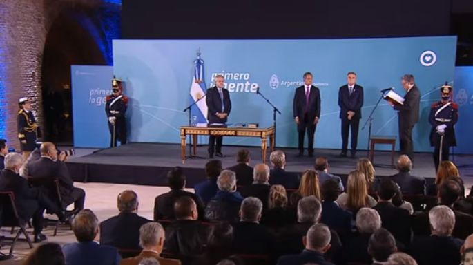 Scioli juró como ministro de Desarollo Productivo