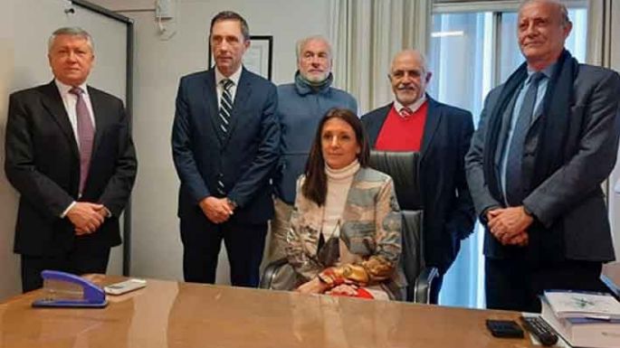 La Asociación de Magistrados vino a Villa María para apoyar a Companys