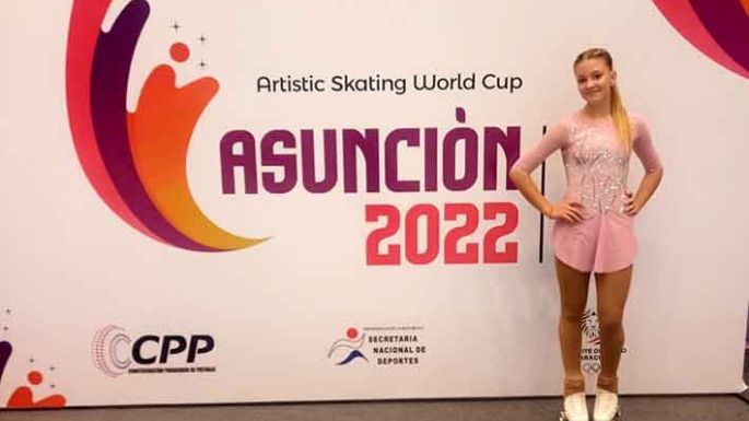 Camila Dupraz finalizó quinta en el Continental en Asunción