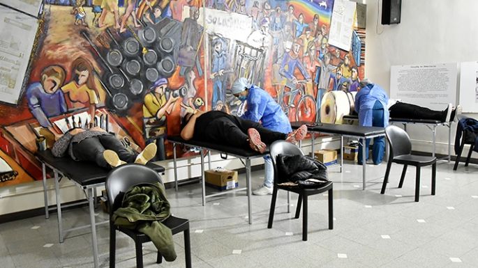 [Vídeo] Por el Día del Donante, se realizó una campaña de colecta de sangre en El Diario