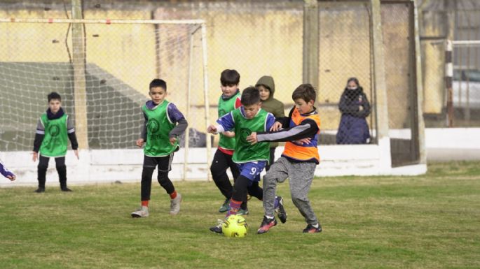 Se realizó un Encuentro de Escuelitas de Fútbol en Plaza Ocampo