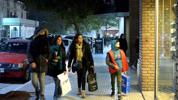 El Día del Padre motivó que el centro estuviera colmado de compradores