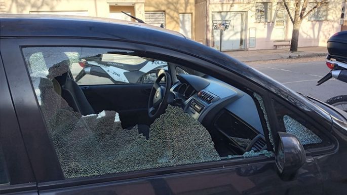 Hubo estragos en barrio Ameghino