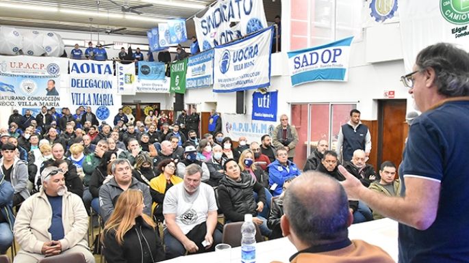 Unas tres décadas después, la CGT Villa María fue normalizada