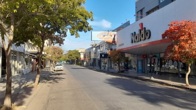Ultimo día del "finde XXL": El centro de la ciudad amaneció desierto