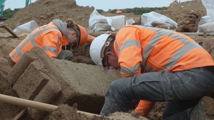 Descubrieron un templo romano en Países Bajos de 2000 años de antigüedad