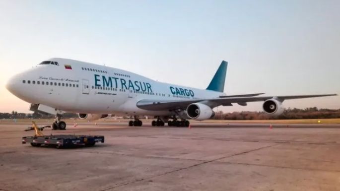 La empresa Emtrasur solicitó la liberación del avión retenido por la Justicia en Ezeiza