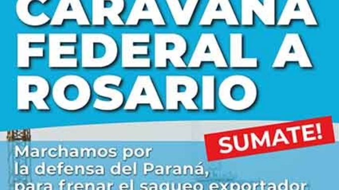 Marchan en defensa del Río Paraná
