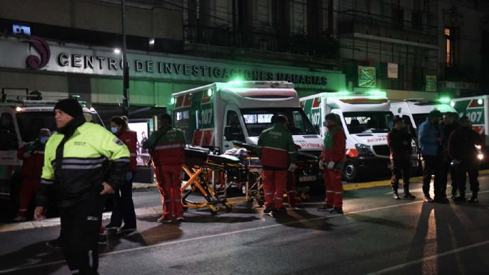 El incendio en un edificio de Recoleta provocó cinco fallecimientos y 18 heridos