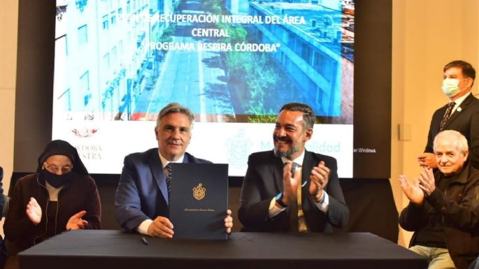 Ensancharán veredas en la Súpermanzana del casco histórico de Córdoba