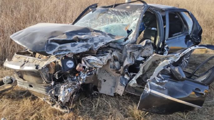 Choque frontal entre Pascanas y Chazón: tres lesionados graves fueron derivados al Pasteur