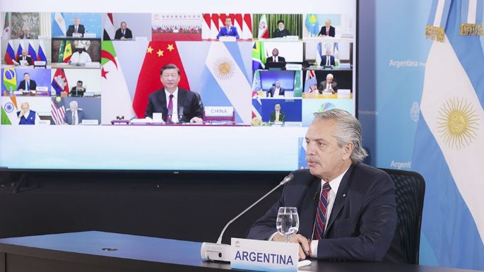 Alberto: “Aspiramos a ser miembros  plenos de este grupo de naciones"