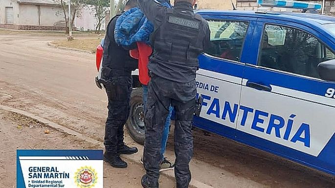 Polemizaron, él le pegó y ayer la Policía lo detuvo