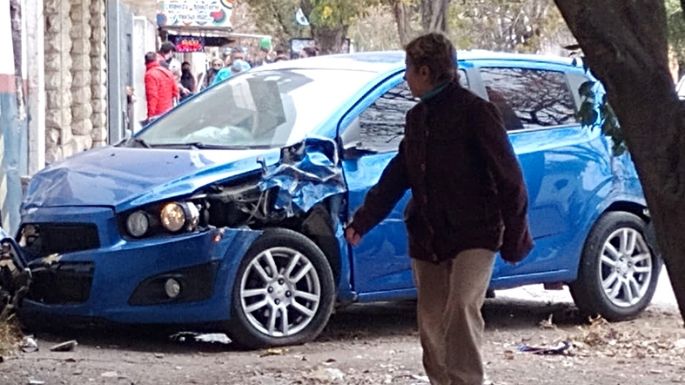 Auto chocador en el Centro sur