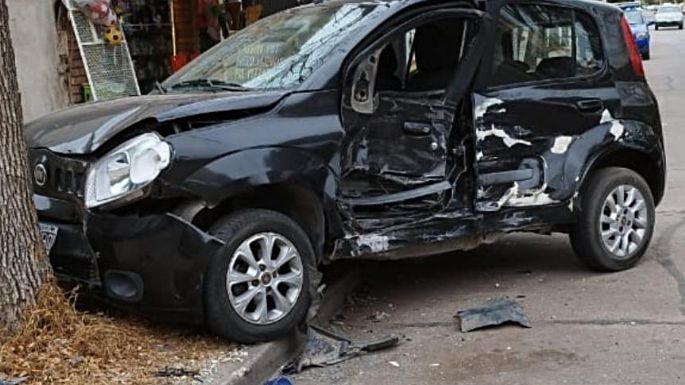 Auto chocador en el Centro sur