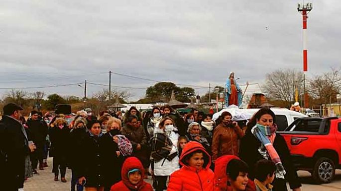 La comunidad honró al Patrono