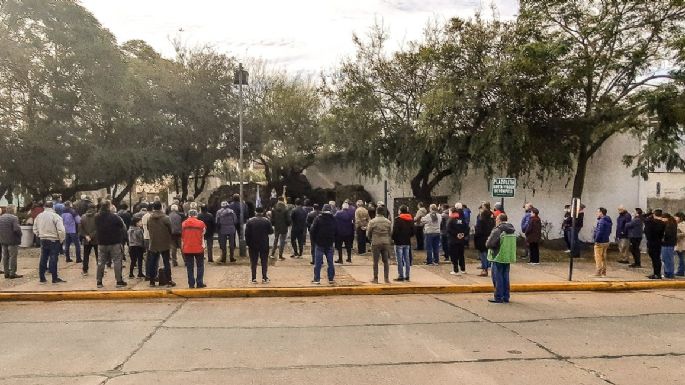[FOTOS] Fieles rezaron "por la patria" en la Gruta de Pompeya