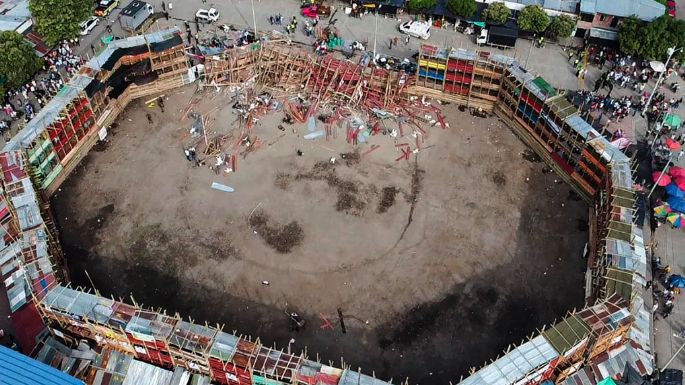 Colombia: Al menos cuatro muertos por el desplome de graderías en una plaza de toros