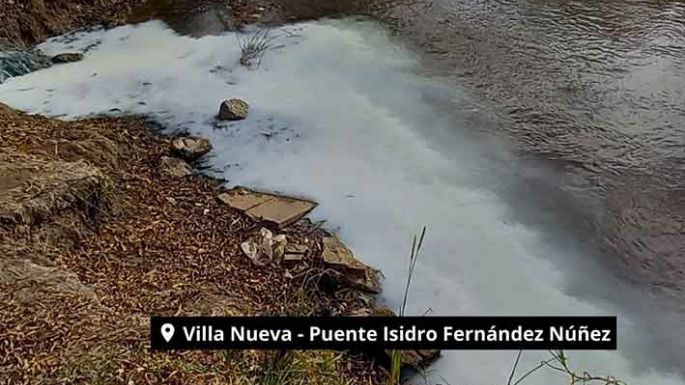 Identificaron el origen del efluente arrojado en el río