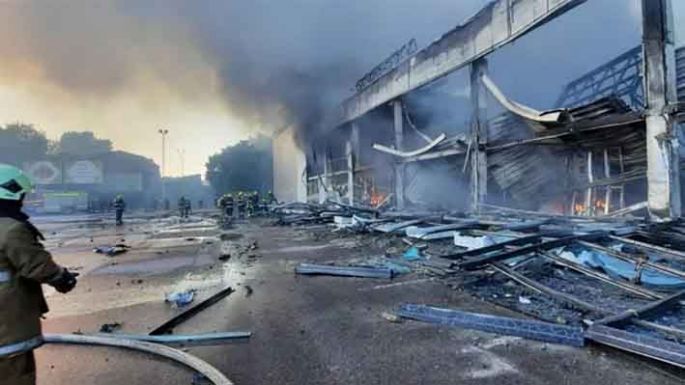 Decena de muertes tras el ataque a un shopping