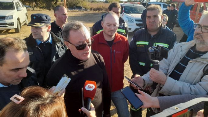 "Los bomberos están siempre presentes y prepararon todo el operativo"