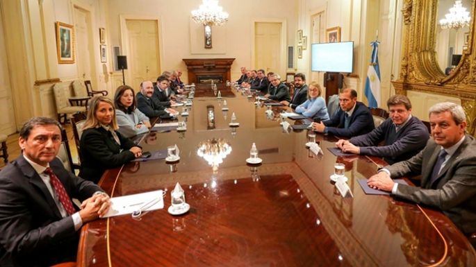Gobernadores en la Rosada