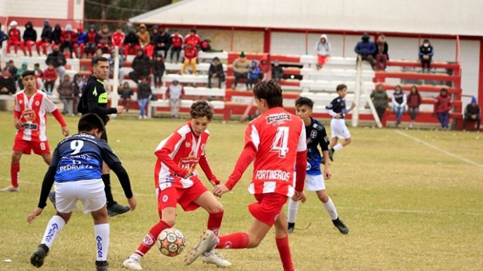 Los pibes volvieron a festejar en el predio