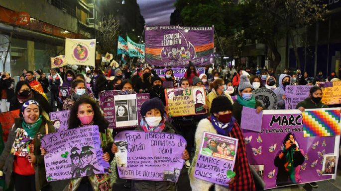 Miles de manifestantes renovaron su reclamo de "Ni Una Menos" en todo el país