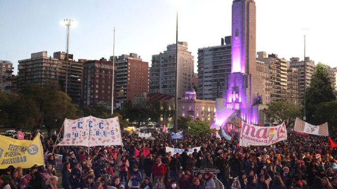 Miles de manifestantes renovaron su reclamo de "Ni Una Menos" en todo el país
