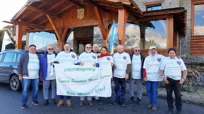 La Promo 72 del Belgrano volvió  a Bariloche, 50 años después