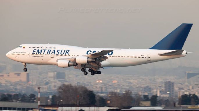 Uno de los aviones más grandes del mundo aterrizó en Córdoba