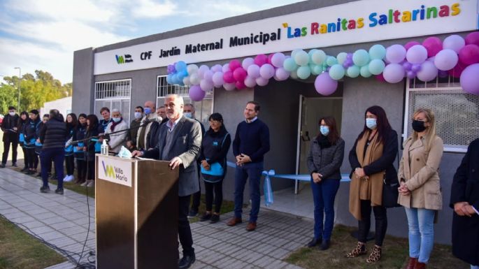 Inauguraron el jardín municipal Las Ranitas Saltatinas