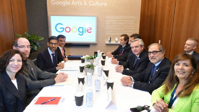 En reunión con Alberto Fernández, Google anunció inversión de USD 1.200 millones para la región