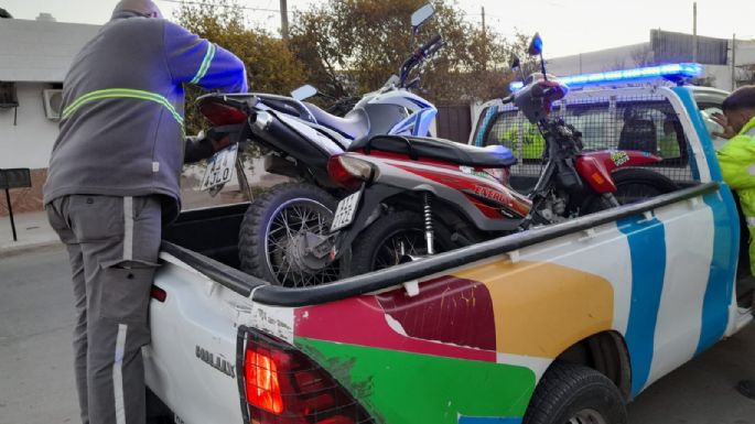 Operativo de seguridad en barrio Lamadrid