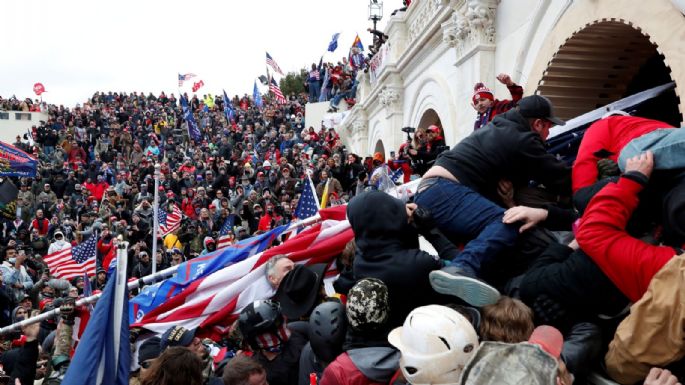 El asalto al Capitolio fue un "intento de golpe de Estado" alentado por Donald Trump