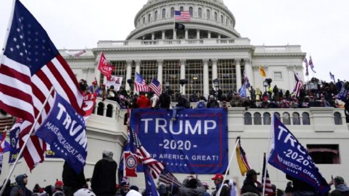 El asalto al Capitolio fue un "intento de golpe de Estado" alentado por Donald Trump