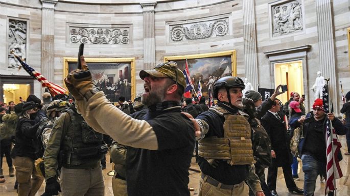 El asalto al Capitolio fue un "intento de golpe de Estado" alentado por Donald Trump